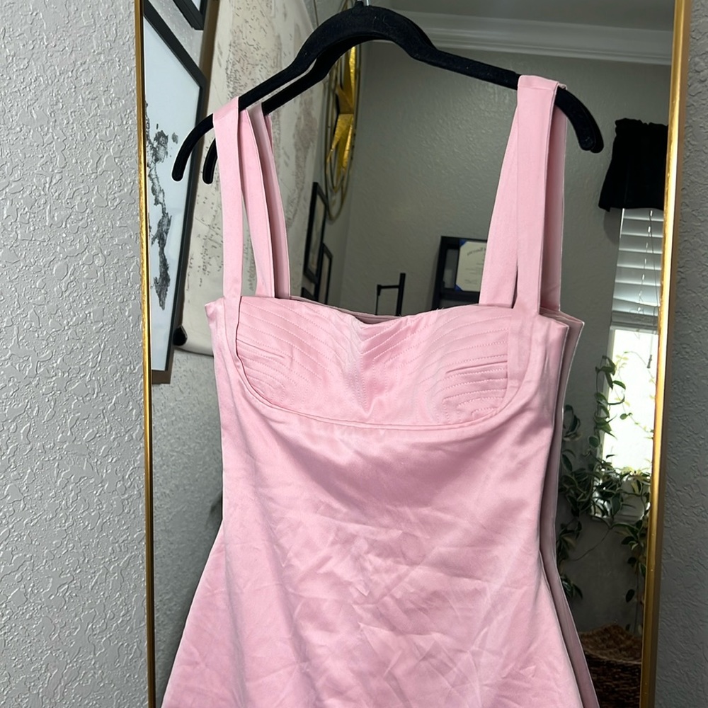 HOUSE OF CB 'Kara' Pink Quartz Mini Dress NWOT - Picture 12 of 15
